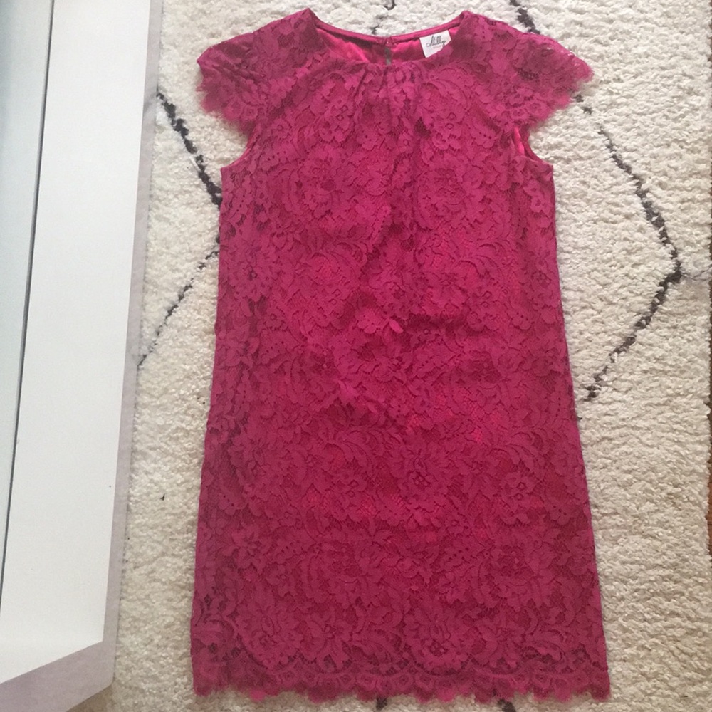 Milly Mini’s Pink Lace Dress Size 12 (Girl’s)